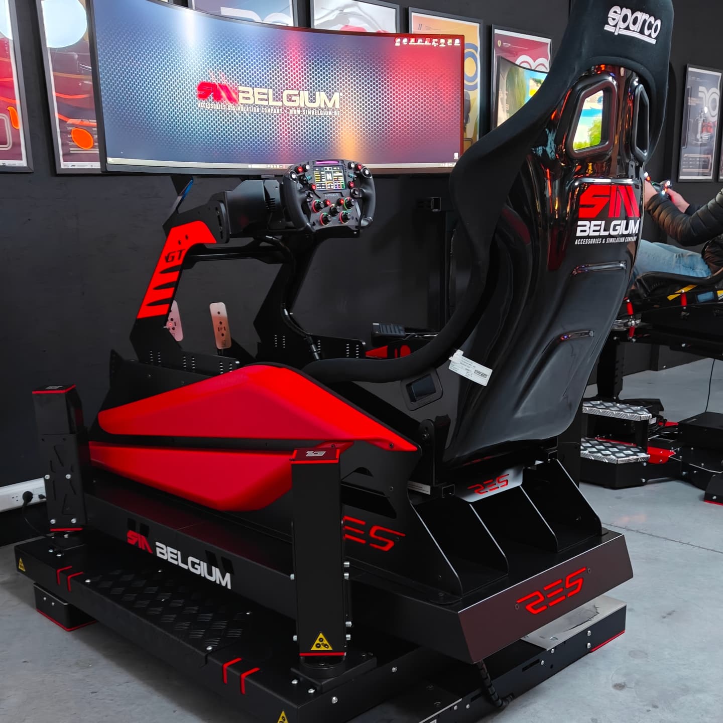 SIM TECH GT CH2 (5DOF) - SimBelgium®