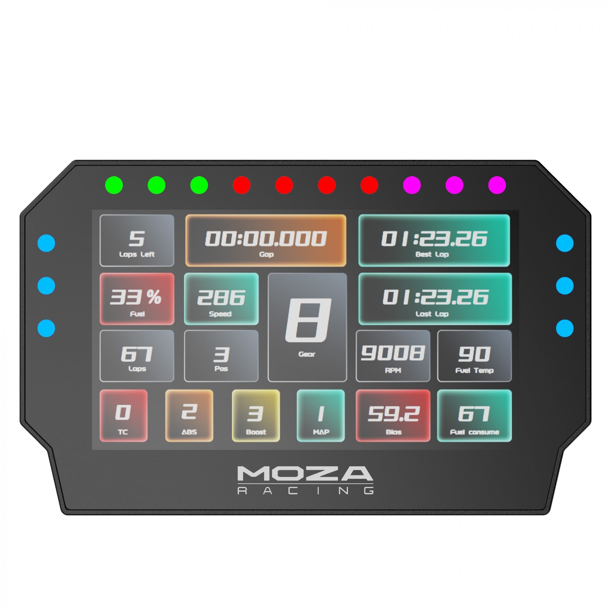 MOZA CM2 HD Racing Dash - SimBelgium®
