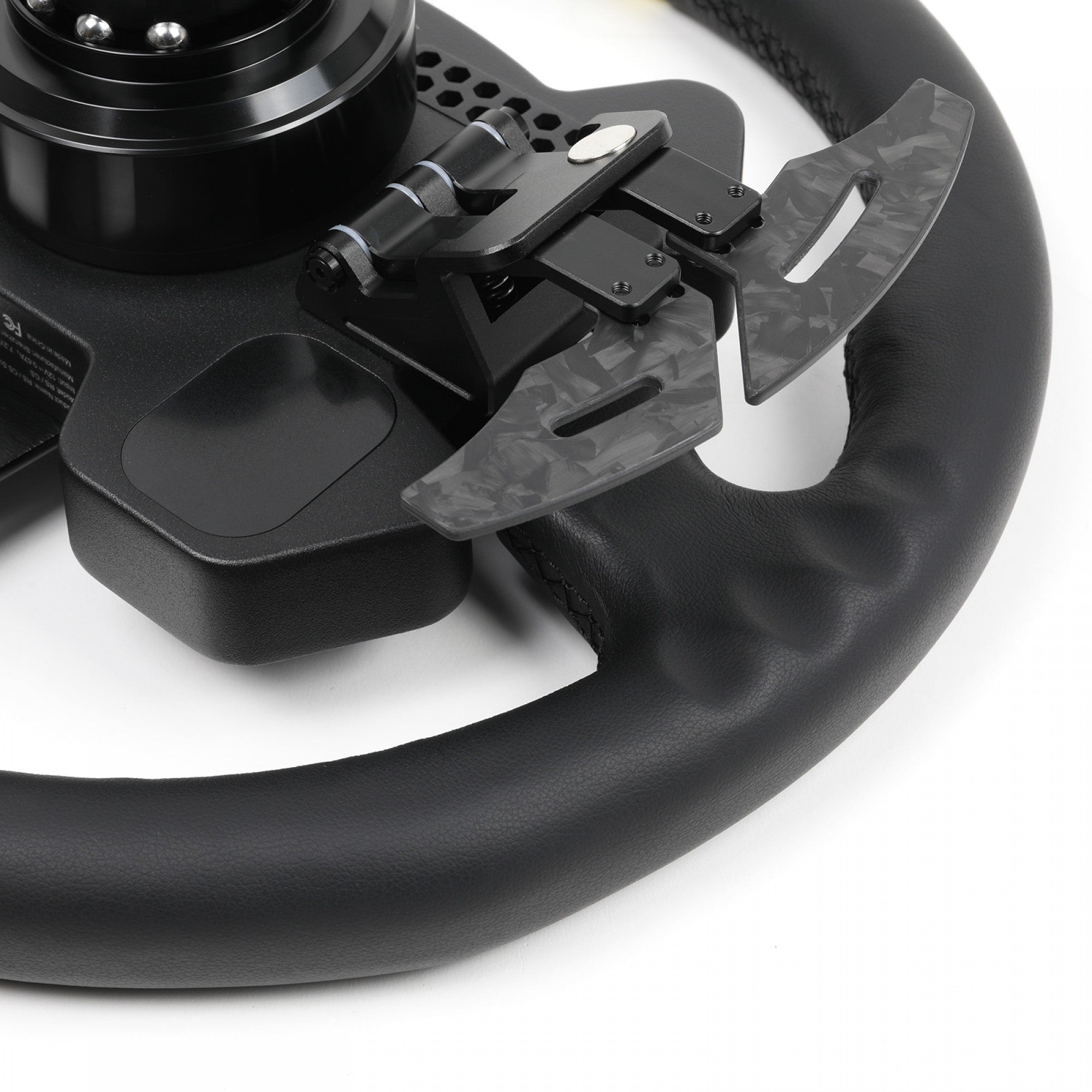 Moza Racing RS V2 Steering Wheel Version Cuir - SimBelgium®