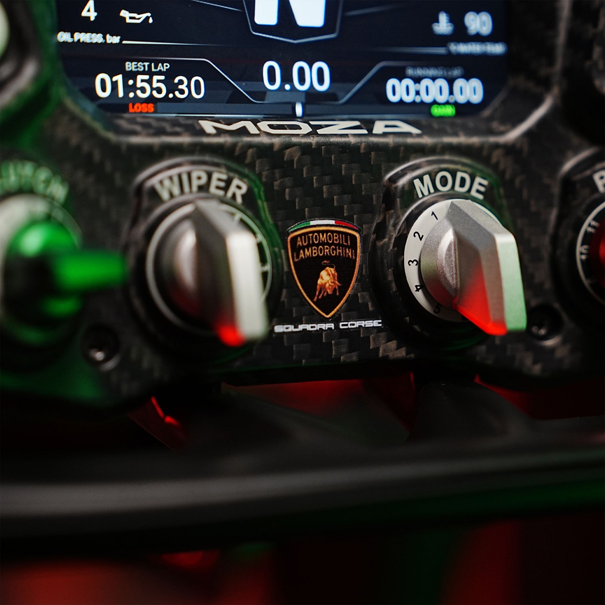 Volant Lamborghini Squadra Corse Essenza SCV12 - SimBelgium®