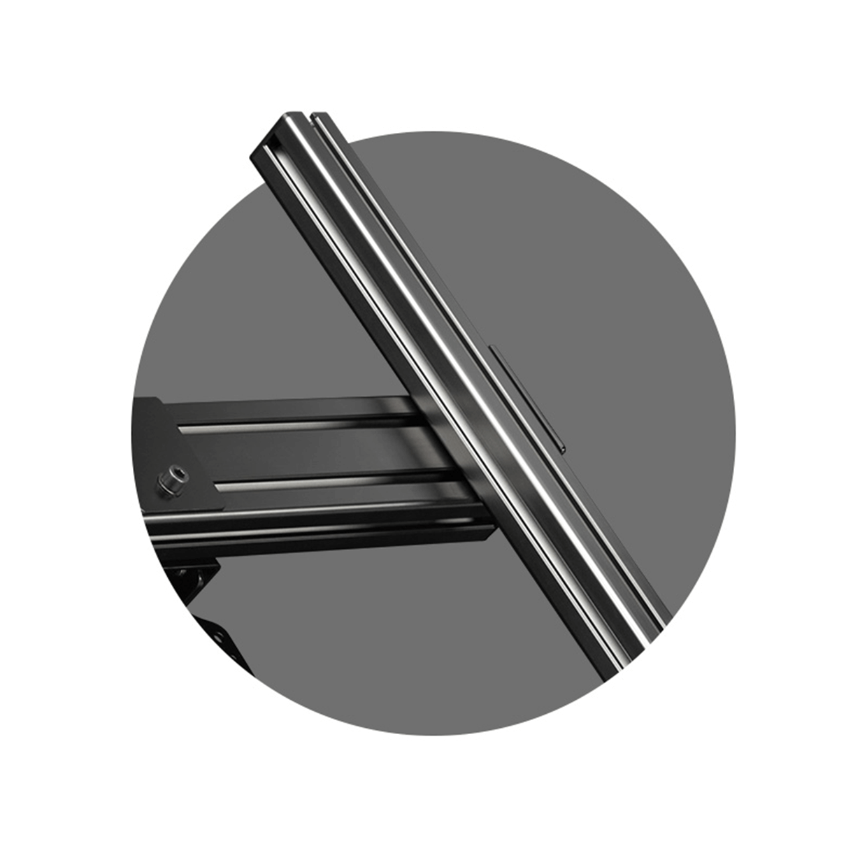 ELITE QUAD MONITOR STAND CARBON GREY - SimBelgium®