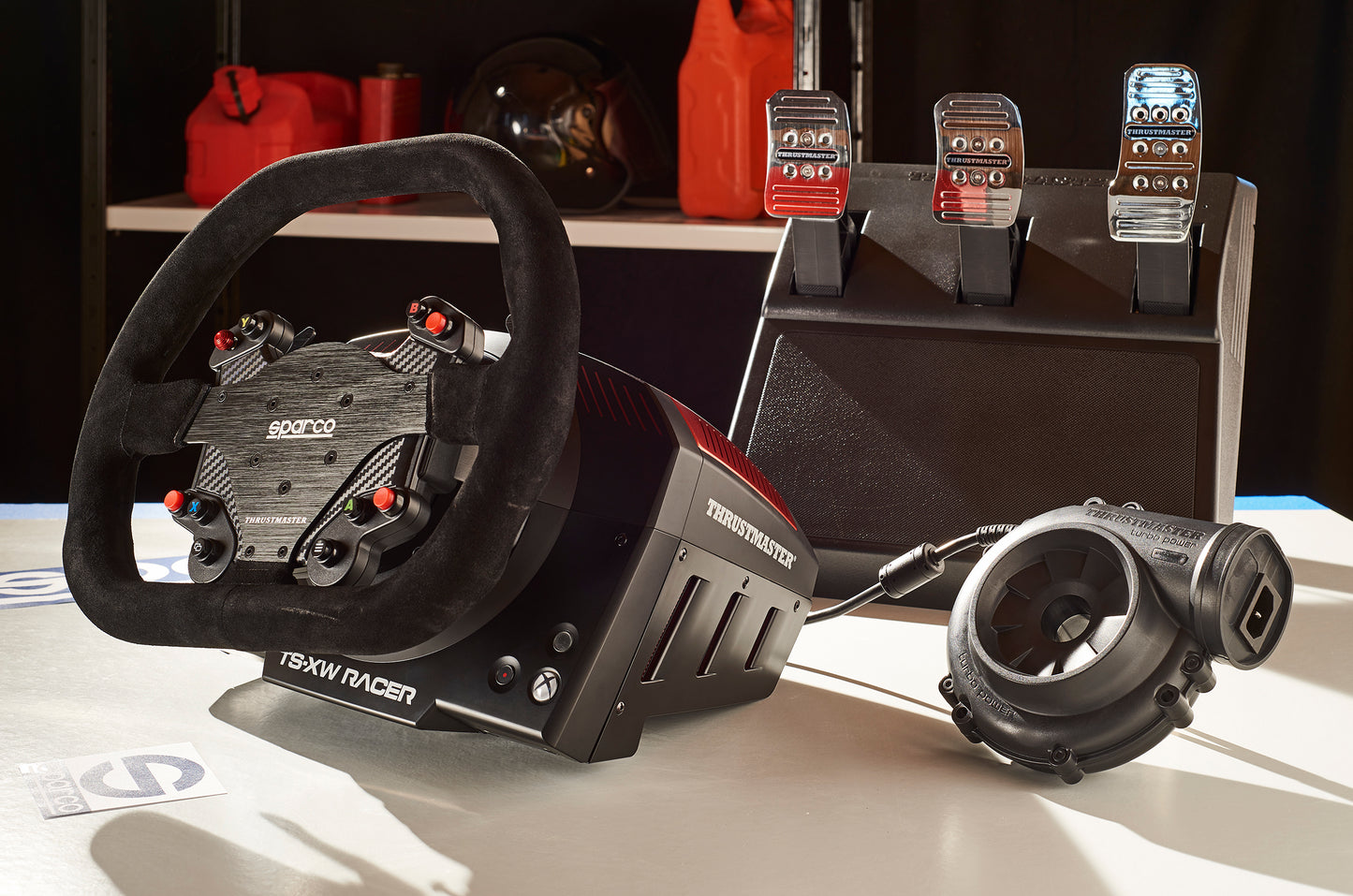 Thrustmaster TS-XW Racer Sparco P310 Competition Mod - Sim Belgium : Simulateur voiture