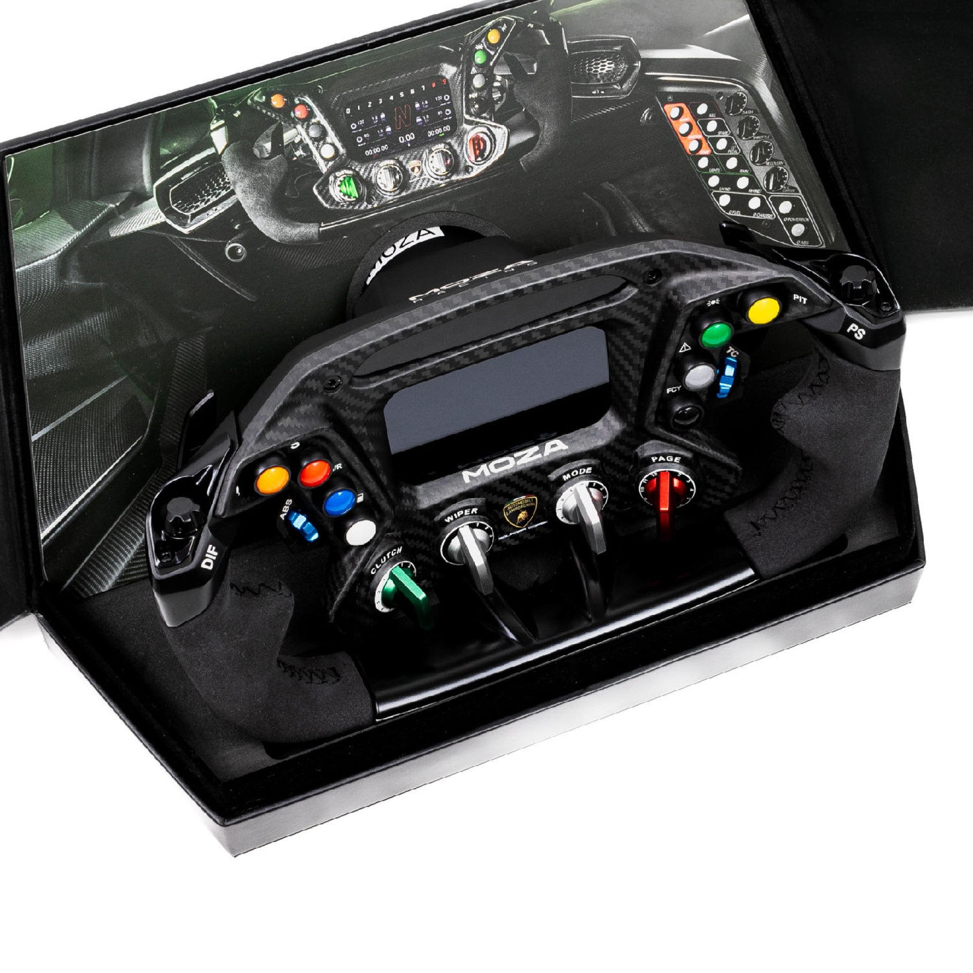 Volant Lamborghini Squadra Corse Essenza SCV12 - SimBelgium®