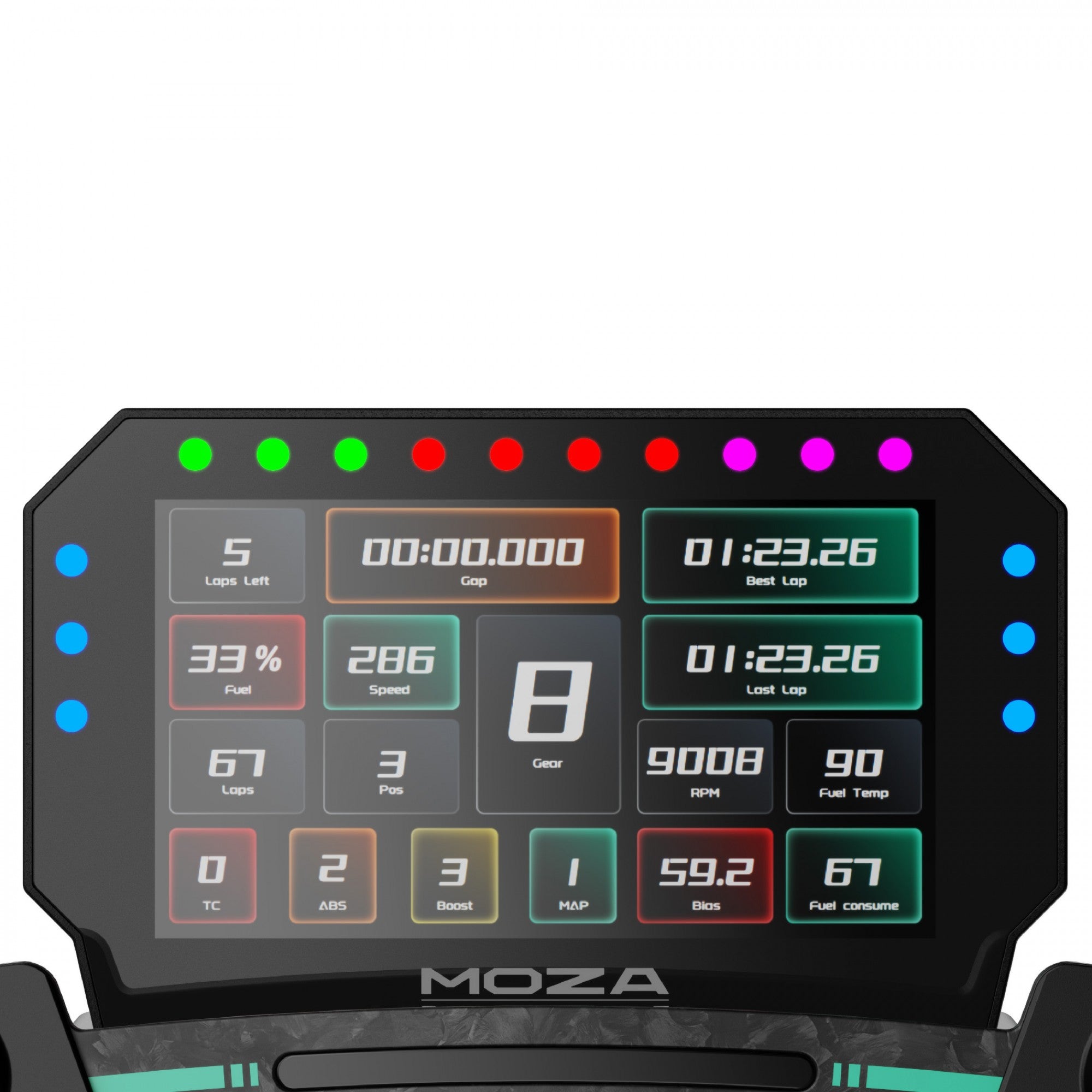MOZA CM2 HD Racing Dash - SimBelgium®