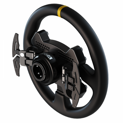 Moza Racing RS V2 Steering Wheel Version Cuir - SimBelgium®