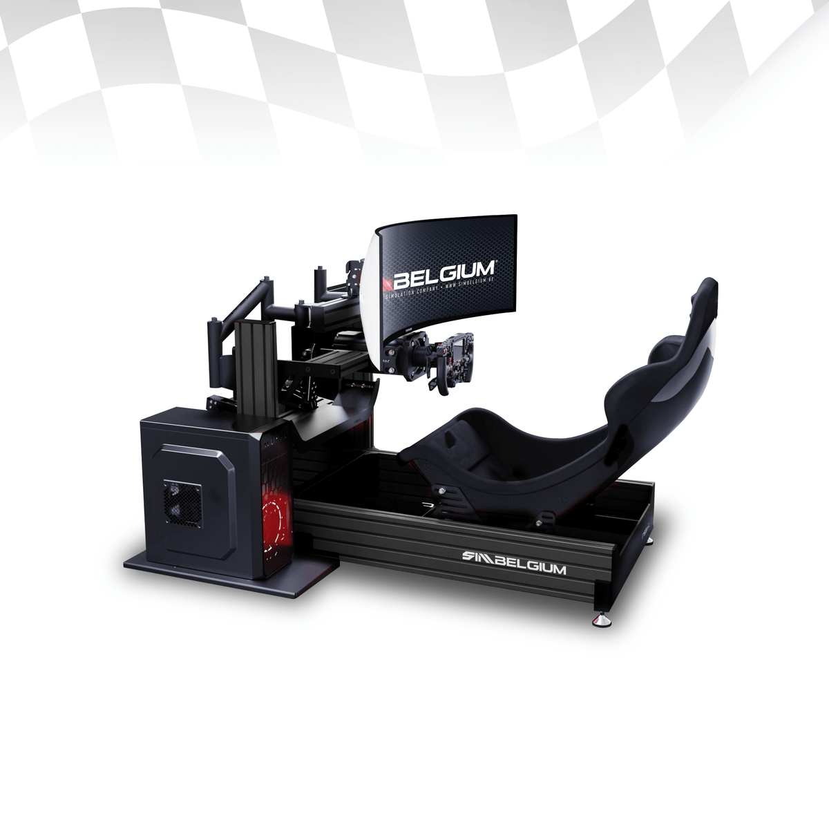 SIM APEX X1 - Zwart – SimBelgium