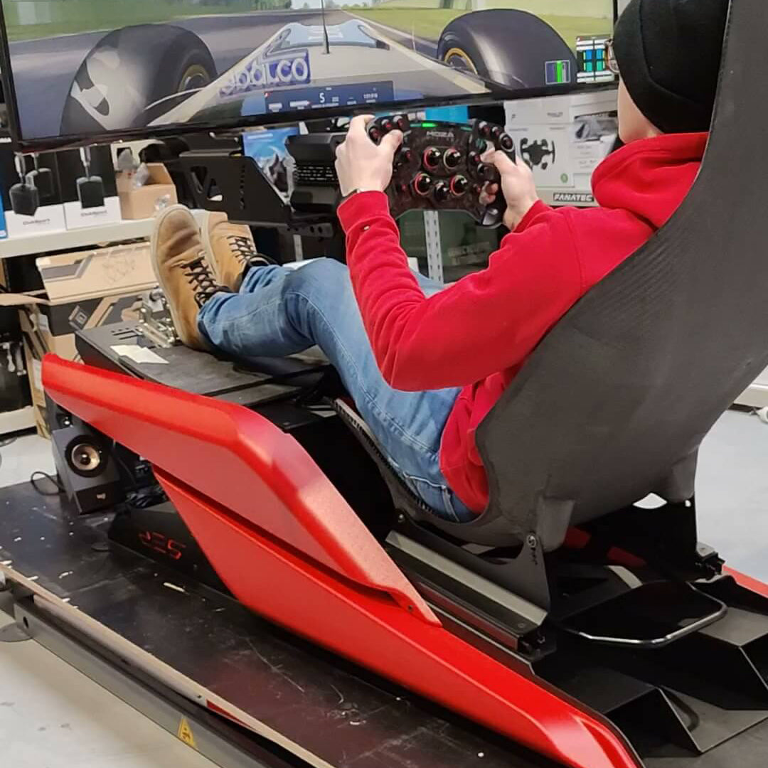 Sim Rig Playseat F1 Rig Sim Racing Rig F1 Alpine Racing TRX Blue