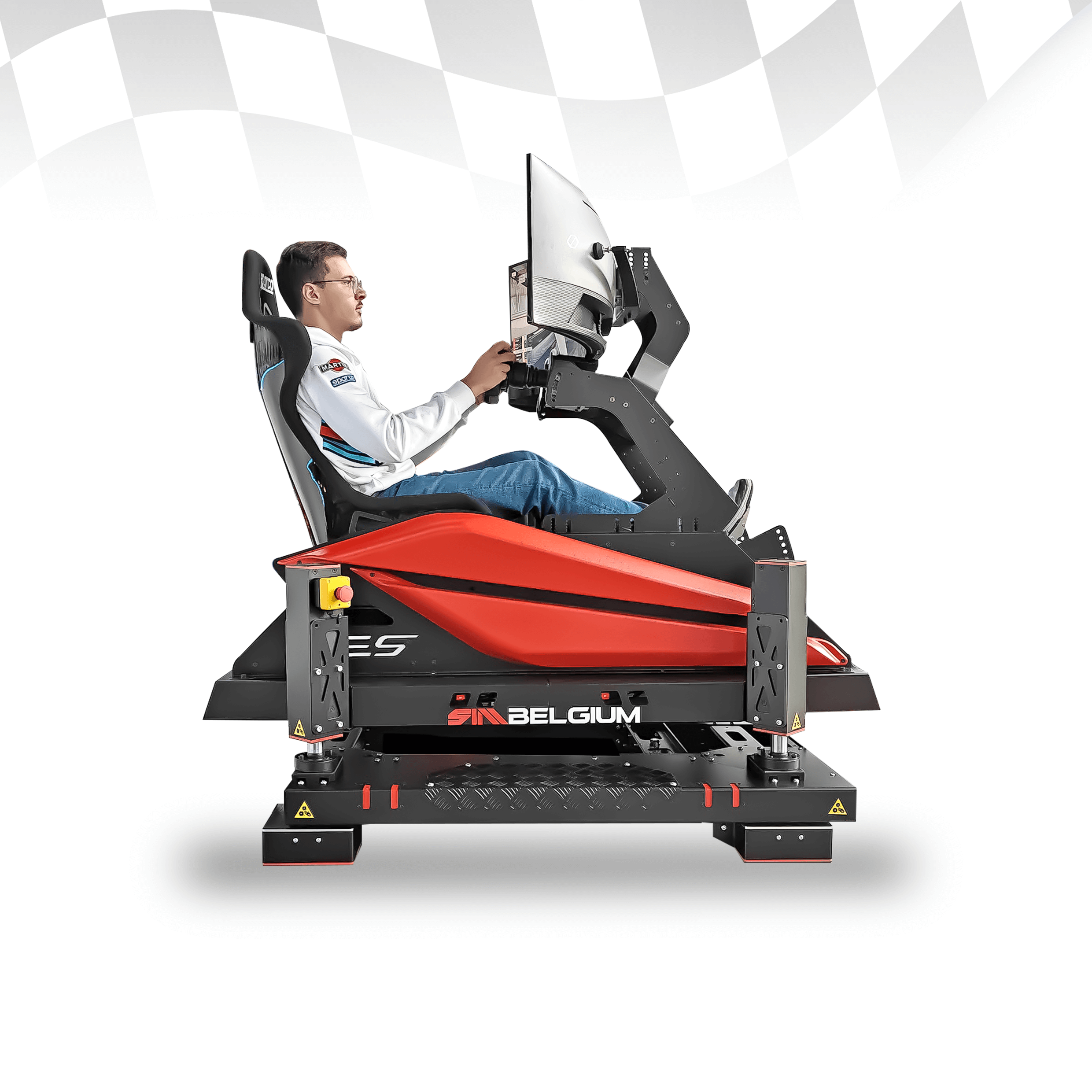 SIM TECH GT CH2 (5DOF) - SimBelgium®