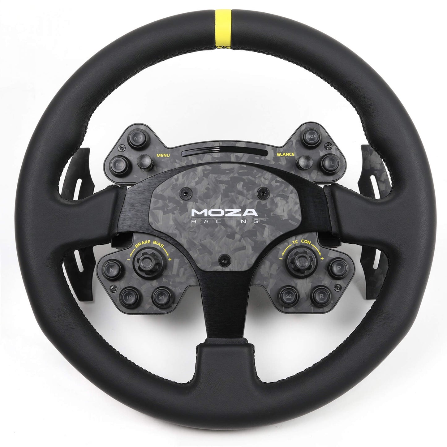 "Moza Racing RS V2 Steering Wheel Leather Version"