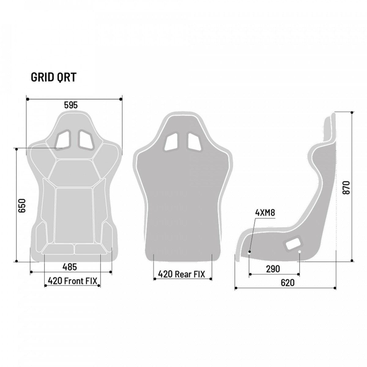 Sparco Grid Q QRT Gaming Seat - SimBelgium®
