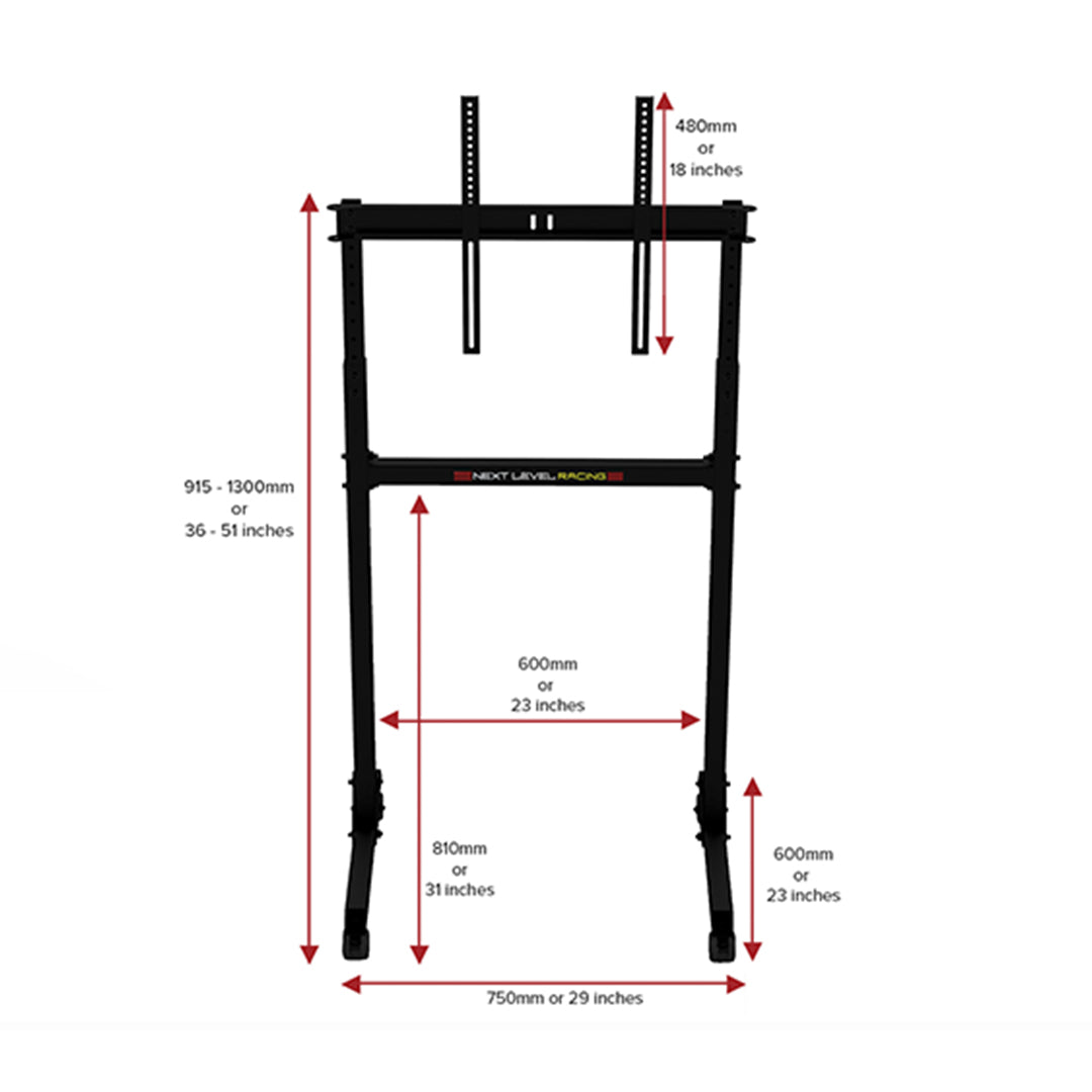 Support Ecrans Next Level Racing - Sim Belgium : Simulateur voiture 