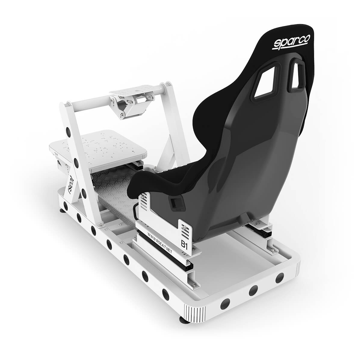RSeat Europe Sparco Simulatoren B1 Black Frame with Black Seat - B1 Black  Frame with Black Seat
